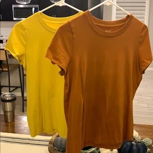 Madewell Whisper Crew Neck Tees